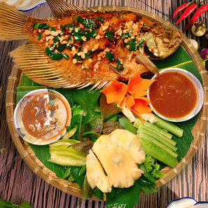 Cá Tai Tượng Chiên Xù