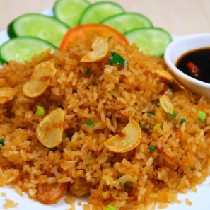 Cơm Chiên Cháy Tỏi