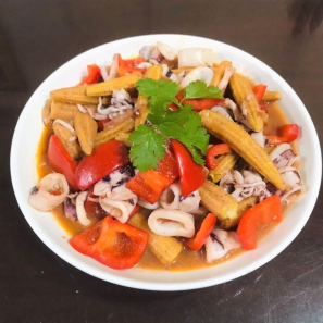 Mực Xào